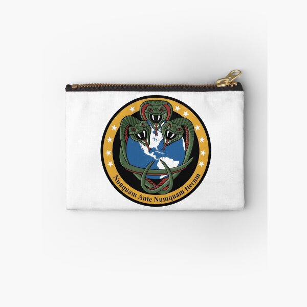 Item preview, The NRO "Nunquam Ante Numquam Iterum" Three-Headed Cobra Patch designed and sold by CharlieDesings.