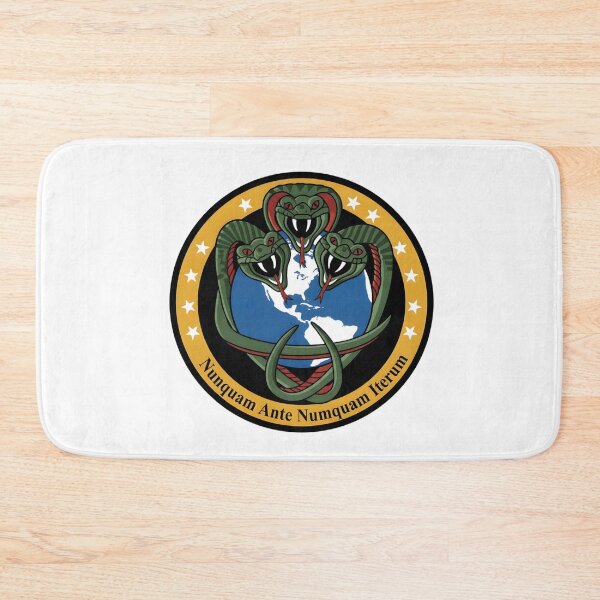 Item preview, The NRO "Nunquam Ante Numquam Iterum" Three-Headed Cobra Patch designed and sold by CharlieDesings.