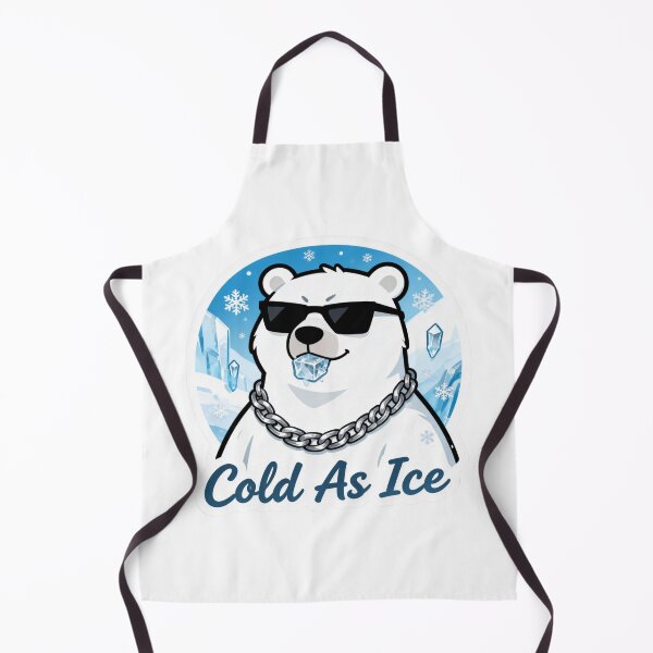 Item preview, Cold Polar Bear Aesthetic Sticker Cold As Ice 4 designed and sold by HealthyEnvy.