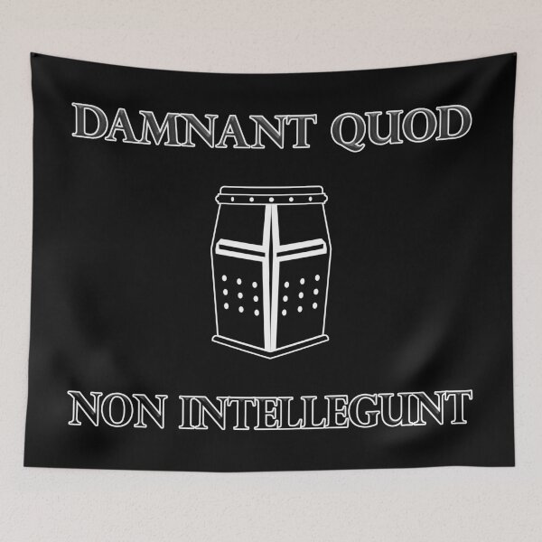 Item preview, Damnant Quod Non Intellegunt (Embossed Outlined) designed and sold by RebarForOwt.