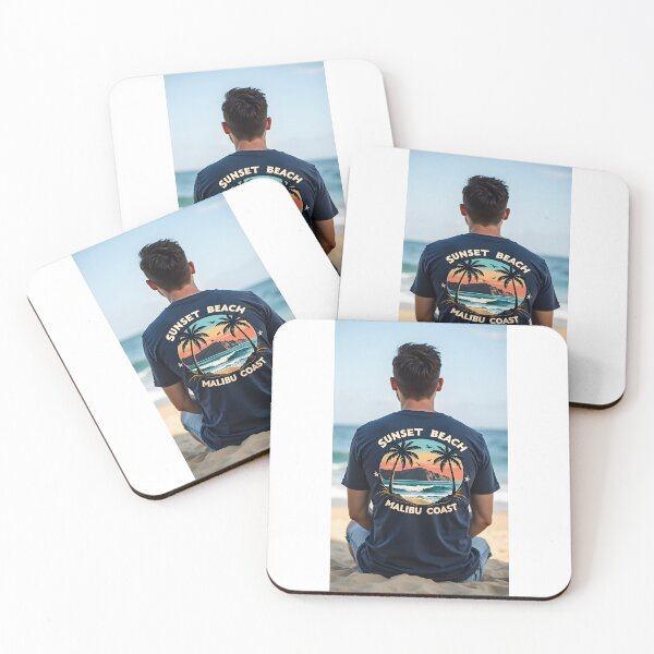 Item preview, "Relaxing at Sunset Beach, Malibu Coast" designed and sold by Teeshirtstoday.com.