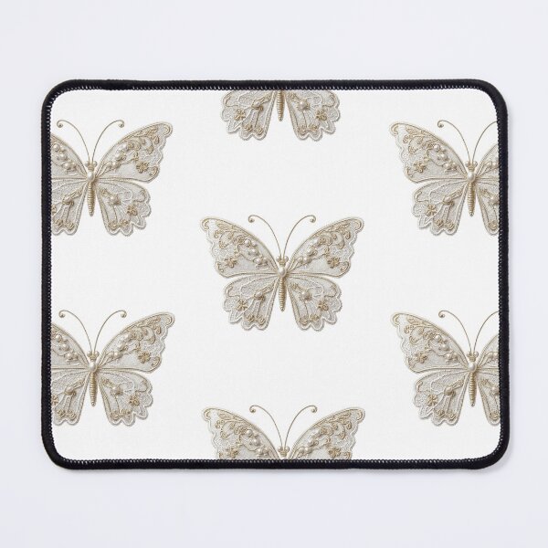 Item preview, Pearl White Butterfly designed and sold by Kritiveemporio.