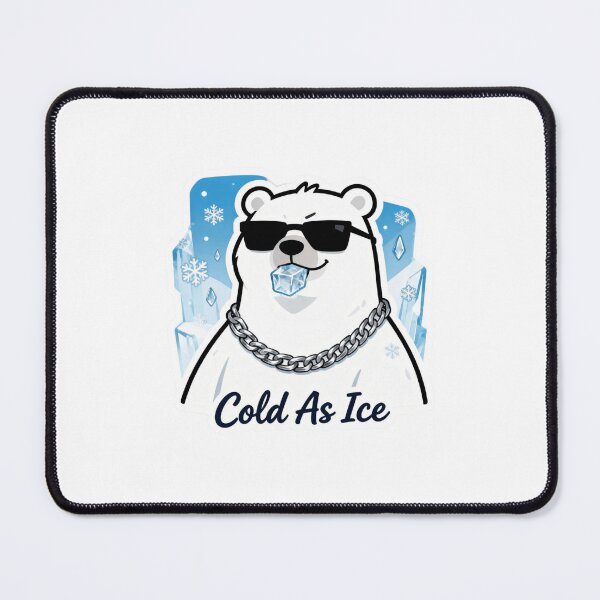 Item preview, Polar Bear Aesthetic Sticker Cold As Ice 5 designed and sold by HealthyEnvy.