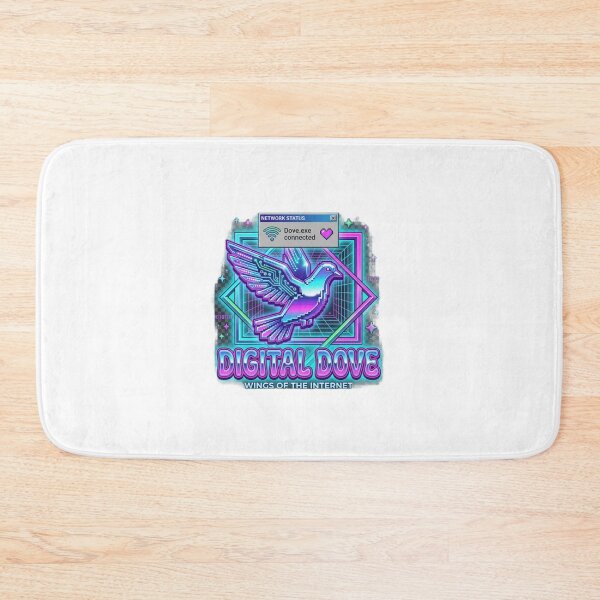 Item preview, Digital Dove - Retro Vaporwave Cyber Bird designed and sold by Csstoree.