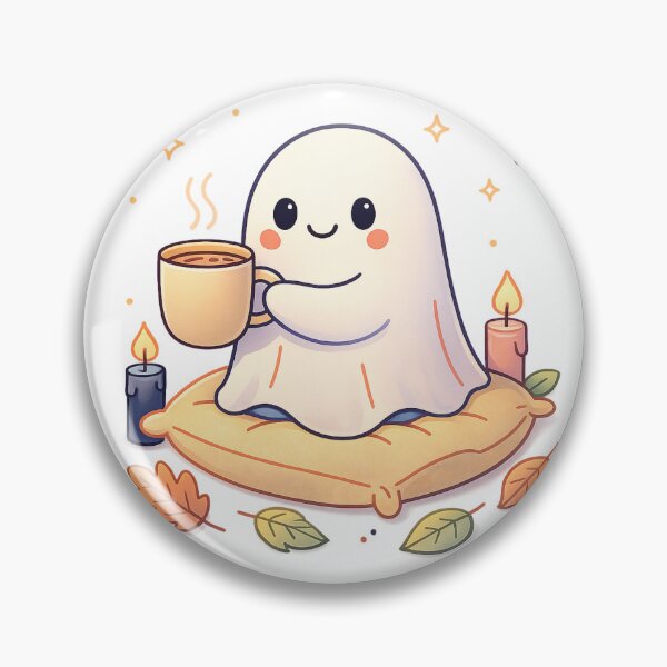 Artikelvorschau, Gemütliches Geister-Halloween, niedlich und gruselig entworfen und verkauft von SoftSproutstu.
