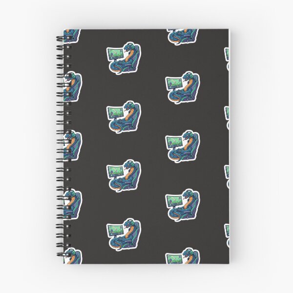 Item preview, Funny Gamer Snake Sticker – Cute Gaming Snake with Headset Playing PC Game designed and sold by Allanfeatures.