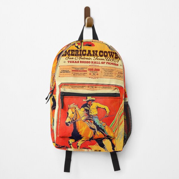 Item preview, Vintage American Cowboy Poster | Texas Rodeo Art | San Antonio Wild West Event | Western Decor & Nostalgic Wall Art designed and sold by artofuniverse.