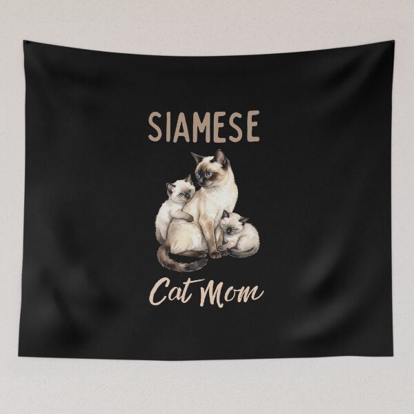 Item preview, Siamese cat mom  designed and sold by Fateh-Kro ⭐⭐⭐⭐⭐.