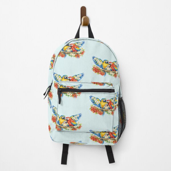 Item preview, Colorful Macaw Family in Tropical Botanical Garden designed and sold by the artedivino.