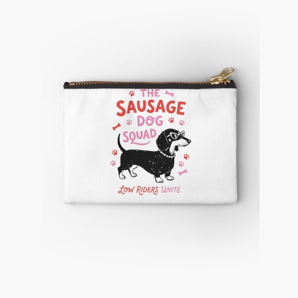 Item preview, The Sausage Dog Squad Low Riders Unite Dachshund designed and sold by krystalRomanart.