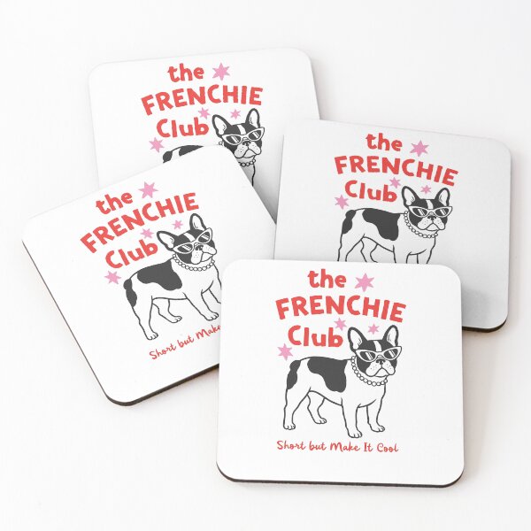 Item preview, The Frenchie Club Short But Make It Cool Dog designed and sold by krystalRomanart.