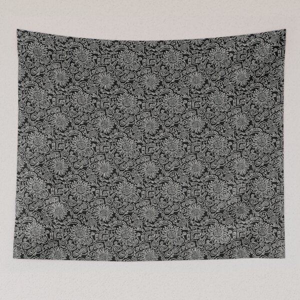 Item preview, tribal sunflowers designed and sold by Nice-patterns.