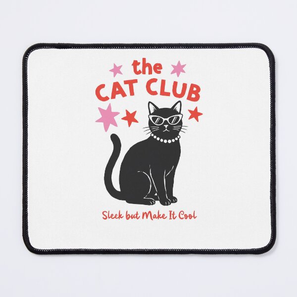 Item preview, The Cat Club Sleek But Make It Cool designed and sold by krystalRomanart.