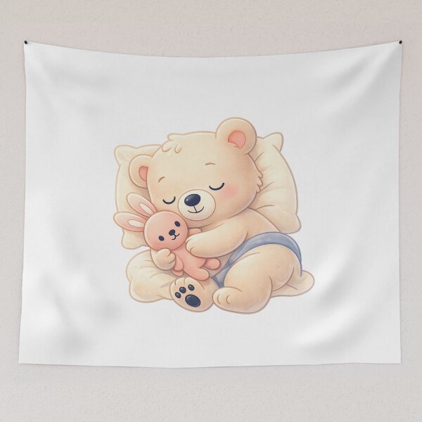 Item preview, Little Sleeping Bear Cute Cozy designed and sold by SoftSproutstu.