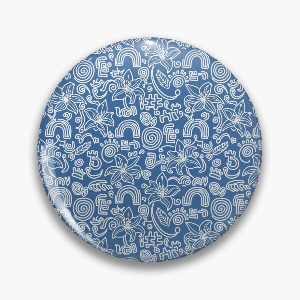 Item preview, tribal lily design designed and sold by Nice-patterns.
