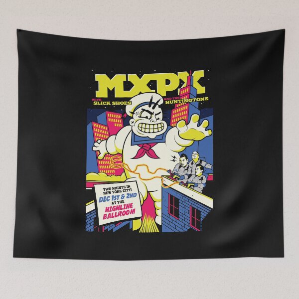 Item preview, MxPx vs. the Marshmallow Monster: Punk Rock, Ghosts & NYC on Fire designed and sold by rockfanatic.