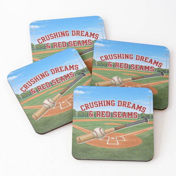 Item preview, Crushing Dreams & Red Seams Baseball  designed and sold by TiffanyTTees.