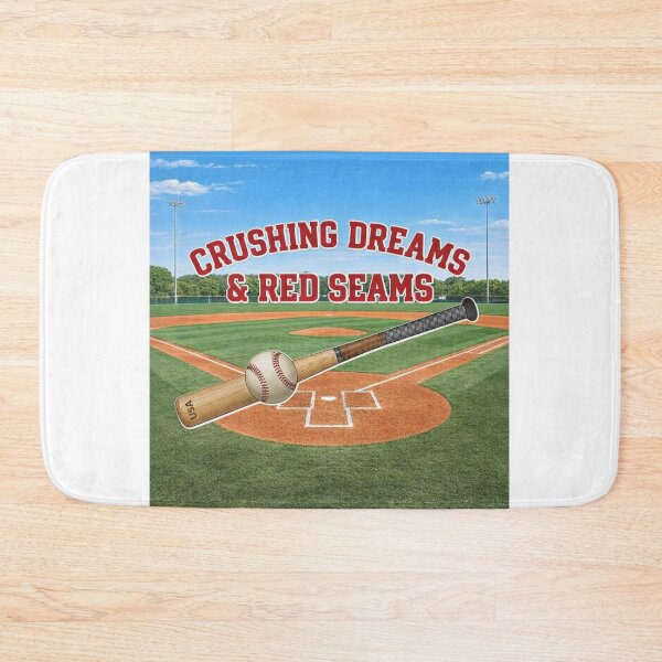 Item preview, Crushing Dreams & Red Seams Baseball  designed and sold by TiffanyTTees.