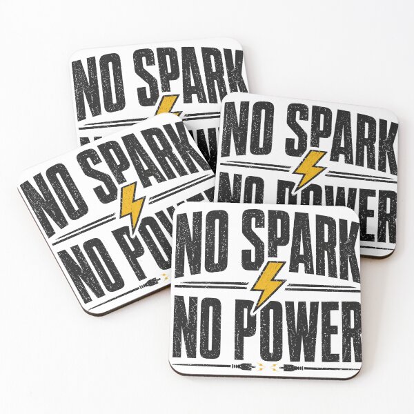 Item preview, No Spark No Power Electrician Shirt designed and sold by Drip5.