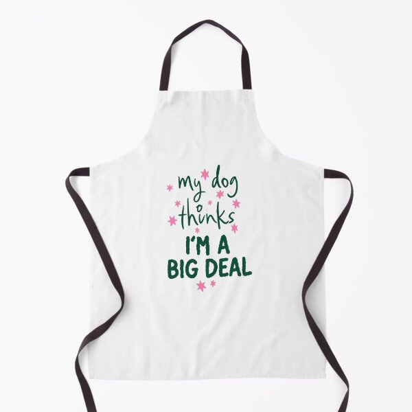 Item preview, My Dog Thinks I’m A Big Deal Funny Starry Dog Lover designed and sold by krystalRomanart.