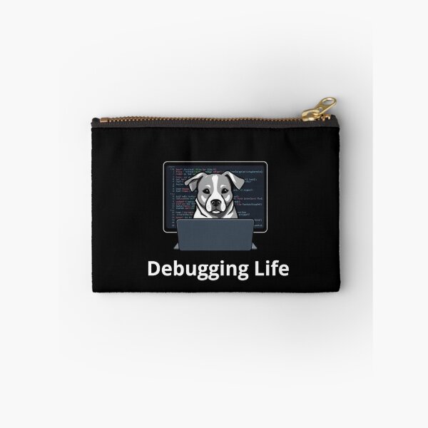 Aperçu de l'œuvre Debugging Life Funny Programmer Dog Tech Art créée et vendue par artlife4.