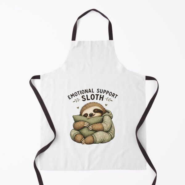 Item preview, Emotional Support Sloth Cute Cozy Comfort Meme designed and sold by DiceWay.