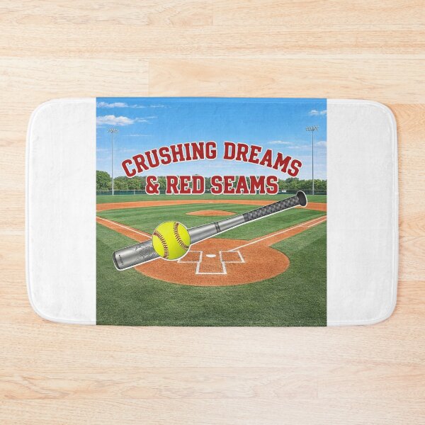 Item preview, Crushing Dreams & Red Seams Softball  designed and sold by TiffanyTTees.