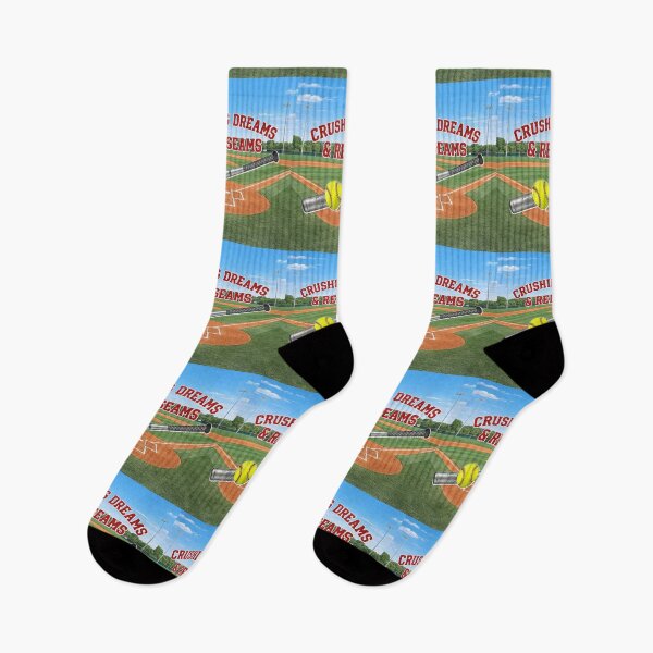 Item preview, Crushing Dreams & Red Seams Softball  designed and sold by TiffanyTTees.