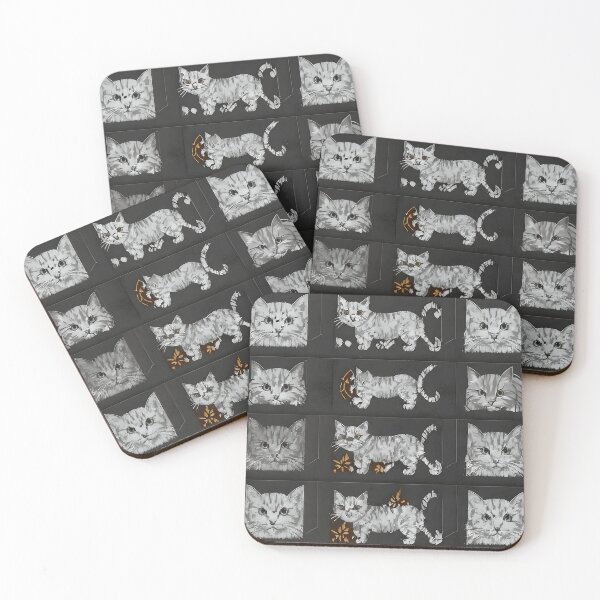 Item preview, Mechanical Metal Cats designed and sold by inkioboutique.