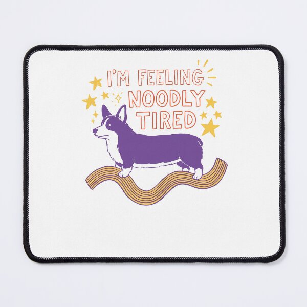 Item preview, I'm Feeling Noodly Tired Cute Corgi Dog Stars designed and sold by krystalRomanart.