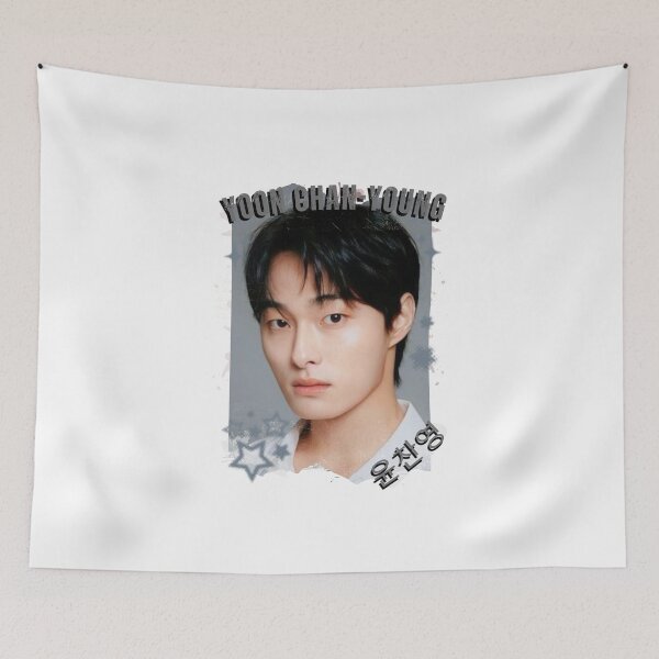 Item preview, Yoon Chan-young (윤찬영) Korean Actor Kdrama Korea Entertainment Collage Digital Art Portrait designed and sold by AJUNICE STUDIO.