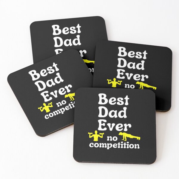 Item preview, Fathers Day Best Dad Ever No Competition Strong Fitness Gym Dad Funny Gift  designed and sold by Fitswear.
