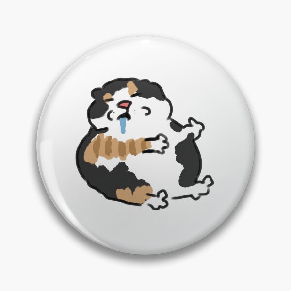 Item preview, Drooling Sleepy Chubby Cat designed and sold by ZwoToopia.