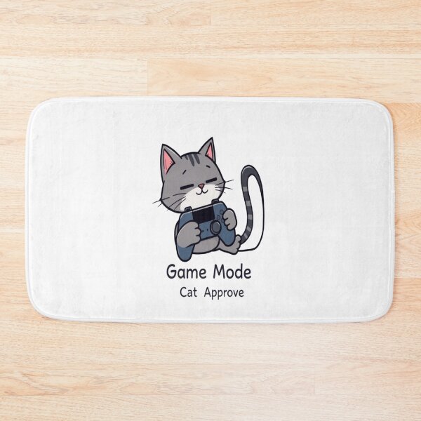Item preview, Game Mode Cat Approve Funny Gaming Kitten Art designed and sold by artlife4.