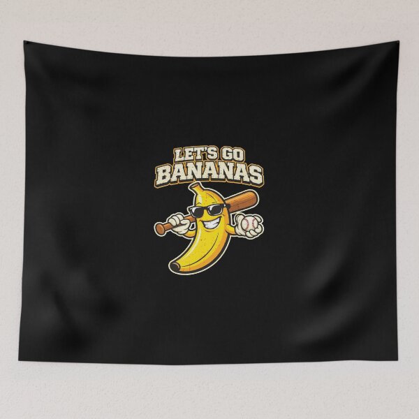 Item preview, Lets Go Banana Retro Boys designed and sold by Vonravenn.