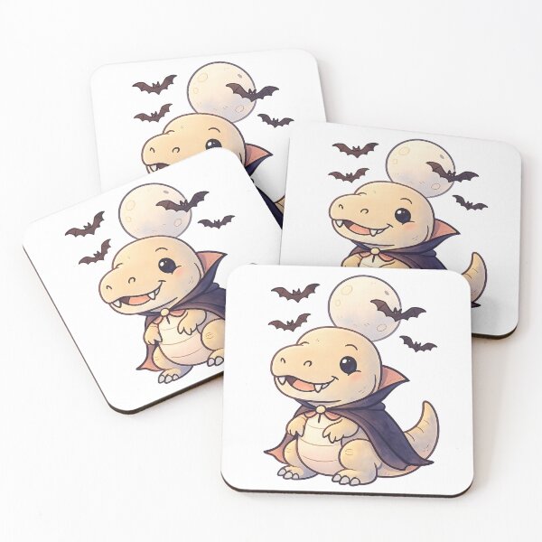 Item preview, Cute Dracula Dinosaur Halloween designed and sold by SoftSproutstu.