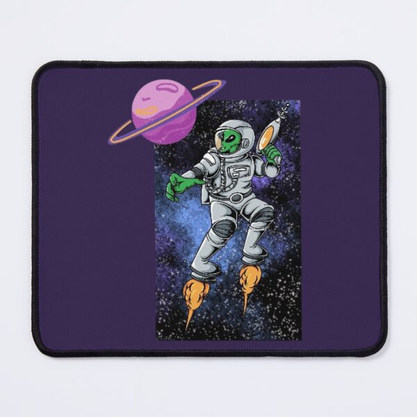 Item preview, Artemis II — Back to the Moon Copy Moon Joy Alien Astronaut Emblem designed and sold by Yasmine Mohammed.