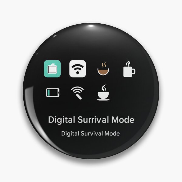 Item preview, Digital Survival Fashion Tech Aesthetic Graphic Art designed and sold by artlife4.