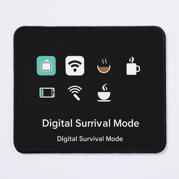 Item preview, Digital Survival Fashion Tech Aesthetic Graphic Art designed and sold by artlife4.