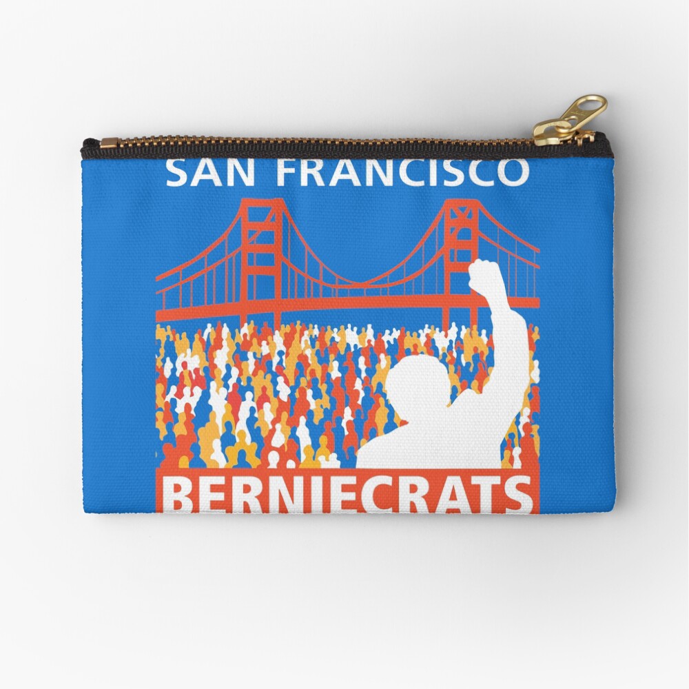 SF Berniecrats Zipper Pouch