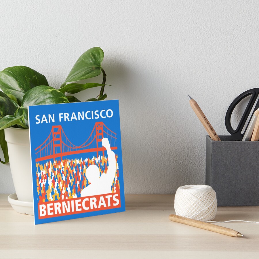 SF Berniecrats Art Board Print