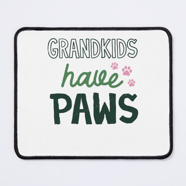 Item preview, Grandkids Have Paws Cute Dog Grandma Grandpa Quote designed and sold by krystalRomanart.