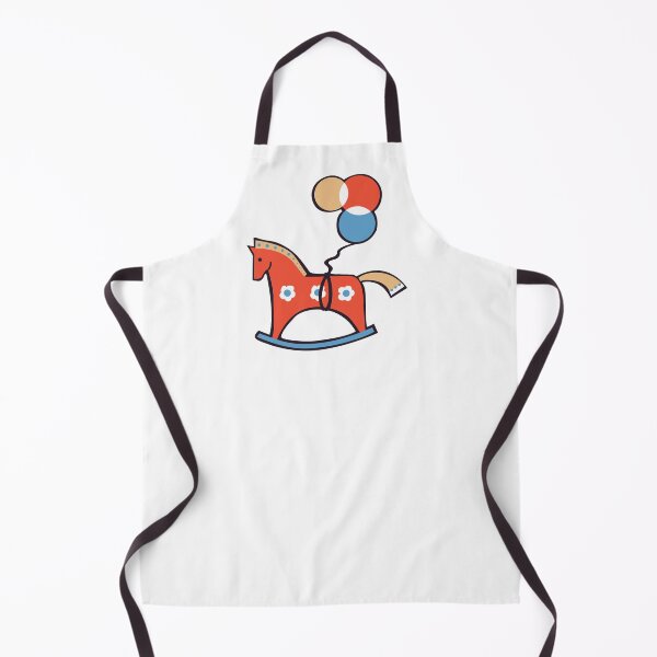 Item preview, a flying Horse with three balloons illustration designed and sold by a.dadash.