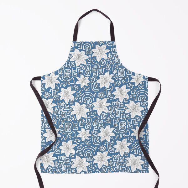 Item preview, tribal lily design designed and sold by Nice-patterns.