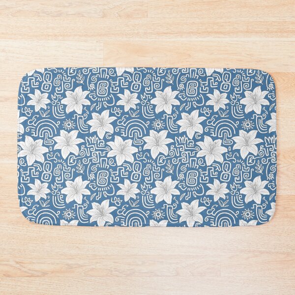 Item preview, tribal lily design designed and sold by Nice-patterns.
