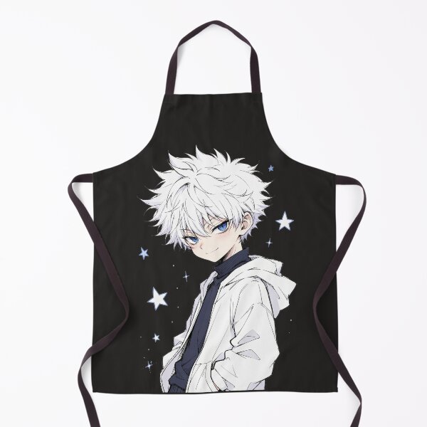 Item preview, White Haired Anime Boy with Blue Eyes designed and sold by bistuni.