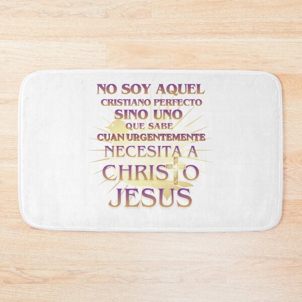 Item preview, No soy aquel cristiano perfecto - Spanish Faith Quote designed and sold by 1WayLearn.