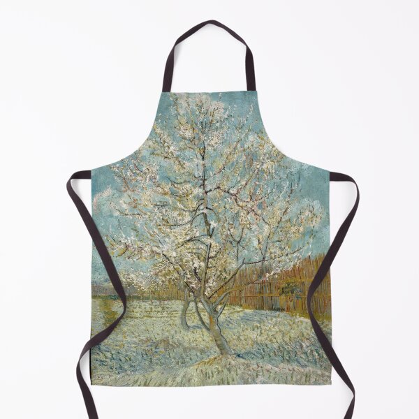 Item preview, The Pink Peach Tree by Vincent van Gogh: Post Impressionist Art Print designed and sold by artofuniverse.