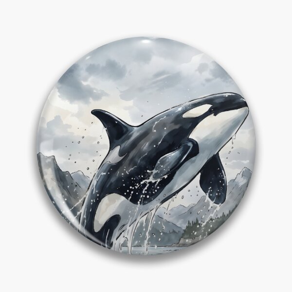 Item preview, Orca Orcinus Southern Resident Salish Sea designed and sold by RubisLeaf.