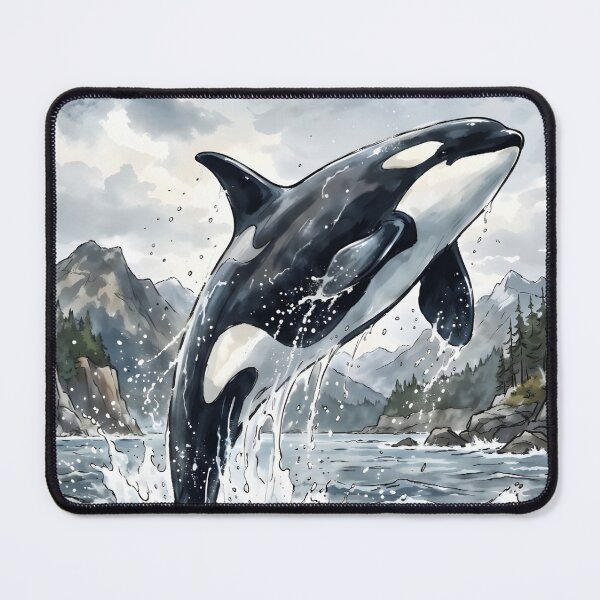 Item preview, Orca Orcinus Southern Resident Salish Sea designed and sold by RubisLeaf.